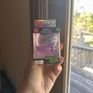 Authentic NeeDoh Jelly Squish Purple Jellyfish Schylling New Factory Sealed